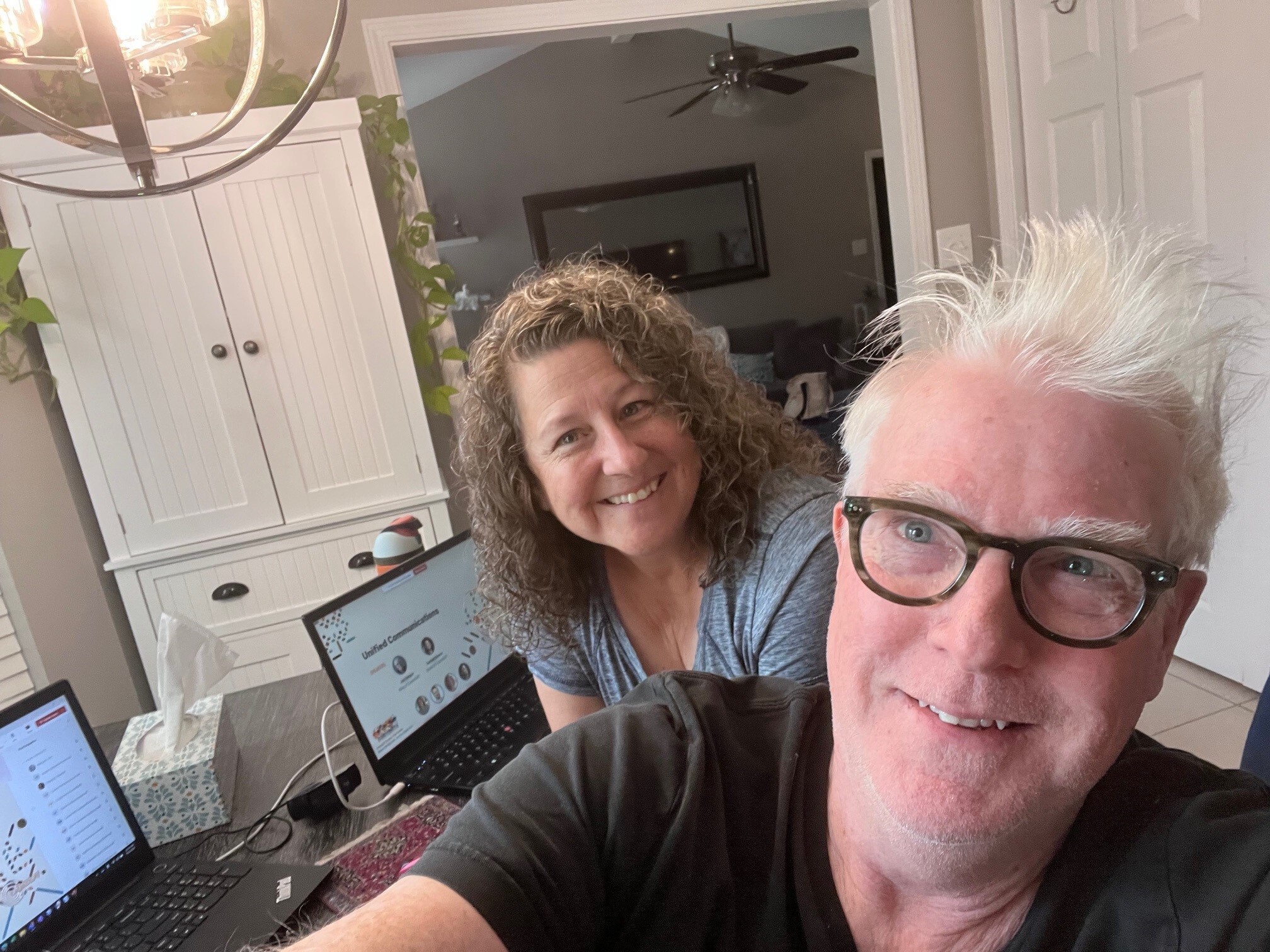 HB and Joe - up way too late working